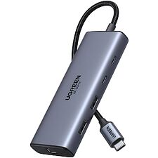 USB-хаб Ugreen CM639	Space Gray (35625)