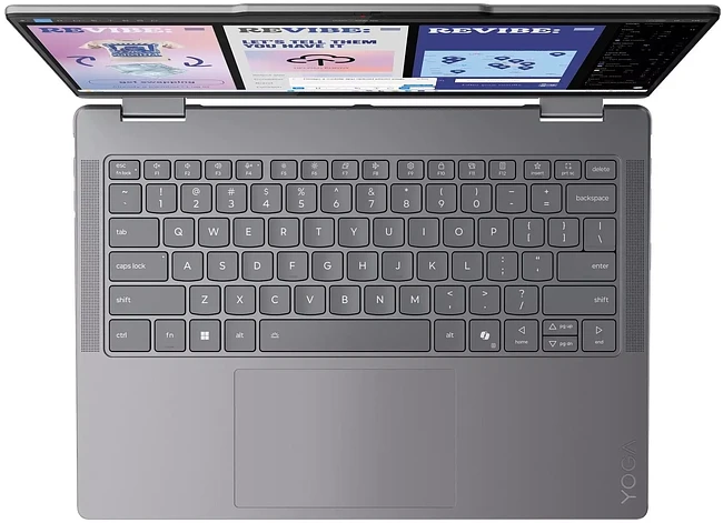 Ноутбук Lenovo Yoga 7 2-in-1 14ILL10 Luna Grey (83JQ003GRK)