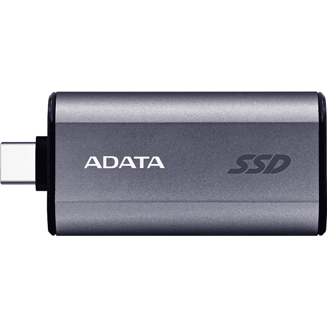 Внешний накопитель A-Data SC750 1TB серый (SC750-1000G-CCBK)