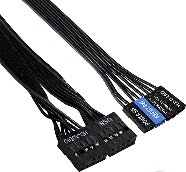 Корпус ExeGate AA-440-AA500 500W черный (EX290183RUS)