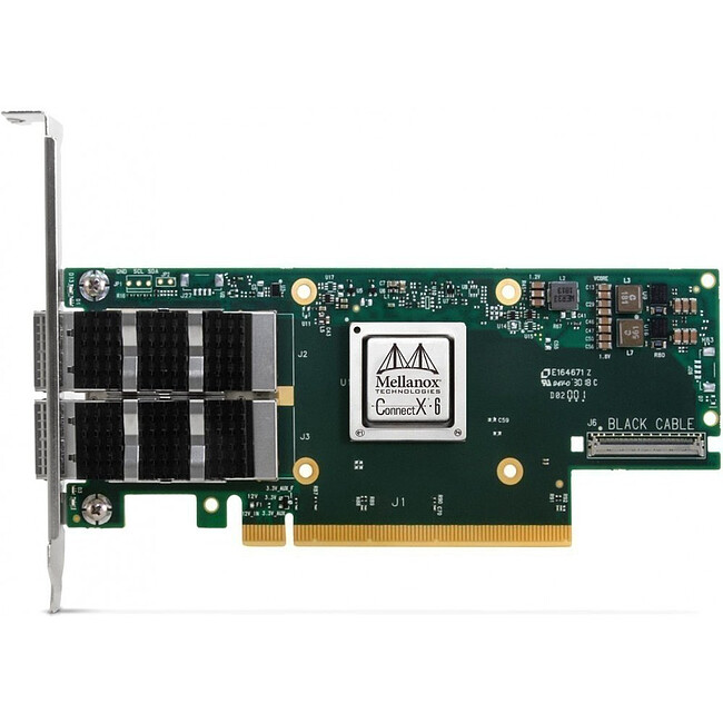 Сетевая карта Mellanox MCX653106A-ECAT-SP Сетевая карта Mellanox MCX653106A-ECAT-SP