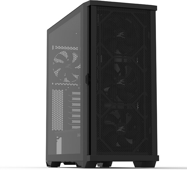 Корпус Zalman Z10 ATX без БП черный