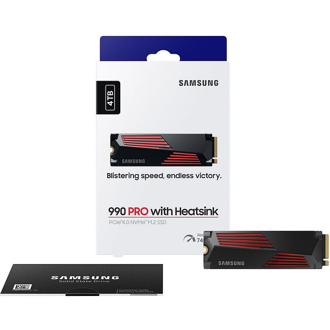 SSD диск Samsung 990 Pro 4TB (MZ-V9P4T0GW)