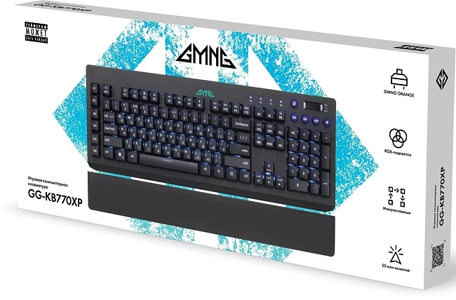 Клавиатура GMNG GG-KB770XP черный (1901099)