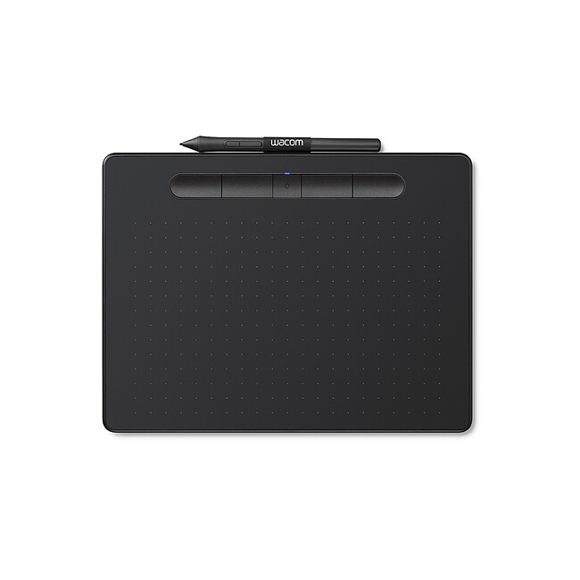 Графический планшет Wacom Intuos M USB черный (CTL-6100K-B)