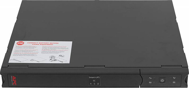 Источник бесперебойного питания APC Smart-UPS SC черный (SC450RMI1U)
