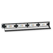 Патч-панель Cabeus PL-24-Cat.5e-Dual