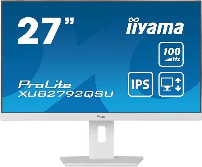 Монитор Iiyama ProLite XUB2792QSU-W6 белый Монитор Iiyama ProLite XUB2792QSU-W6 белый