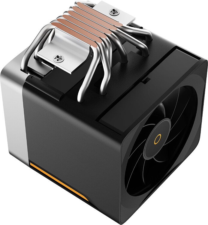 Кулер для процессора Ocypus Delta A62 EX BK Digital черный (Delta-A62-BK2NNWD00E-GL)