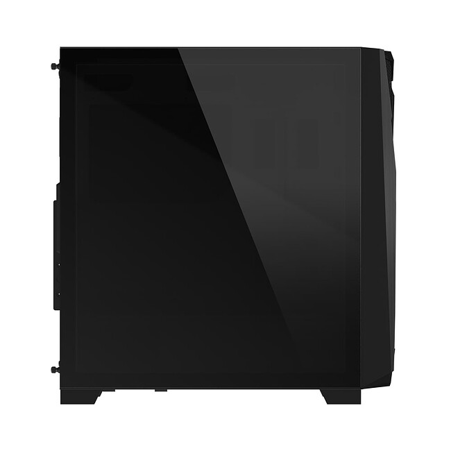 Корпус Gigabyte C301G Glass V2 без БП черный (GB-C301G)