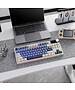 Клавиатура Royal Kludge RK S85 Horizon Blue/Beige switch