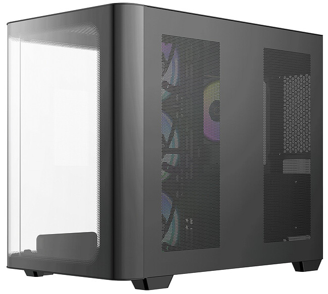 Корпус Ocypus Iota C70 BK Curve ARGB Digital (Iota-C70-BKD400CD-GL)