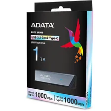 USB Flash-накопитель A-Data AELI-UE800-1T-CSG 1TB серый