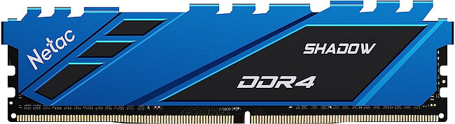 Оперативная память Netac Shadow 8GB DDR4 PC4-28800 Blue (NTSDD4P36SP-08B)