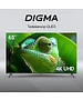 Телевизор Digma DM-LED65UQB31 черный/черный