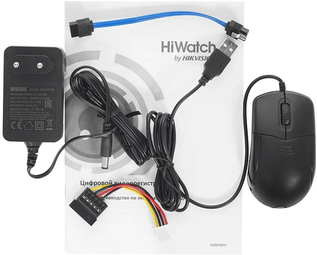 Видеорегистратор наблюдения HiWatch DS-H216QA(D)