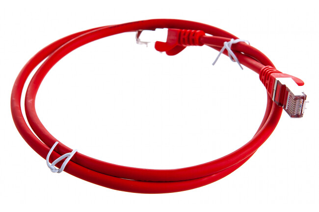 Патч-корд Lanmaster LAN-PC45/S5E-1.0-RD красный