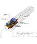 Сетевой фильтр Power Cube SPL(5+1)-16B-P-3М-WHITE