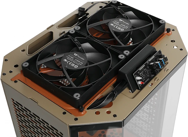 Корпус Thermaltake The Tower 300 mATX без БП Gravel Sand (CA-1Y4-00SGWN-00)