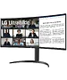 Монитор LG UltraWide 34WR55QK-B черный