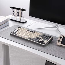 Клавиатура Royal Kludge RK R87 Pro Half Creamy switch/Grey