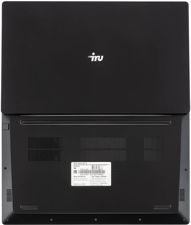 Ноутбук IRU Strato 15ALID5 Black (2150074)