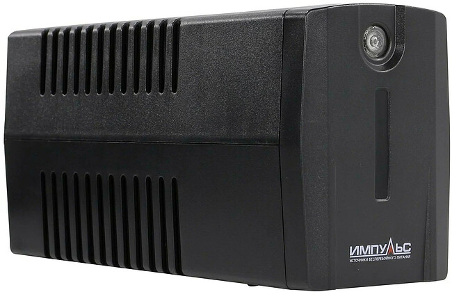 Источник бесперебойного питания Импульс Юниор Смарт 1000 черный (JS10114)