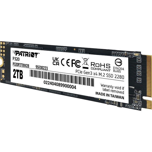 SSD диск Patriot P320 2TB (P320P2TBM28)