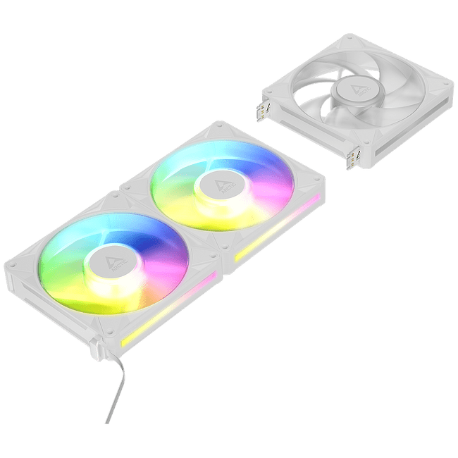 Вентилятор для корпуса Arctic BioniX P14 A-RGB 3 Pack White (ACFAN00342A)