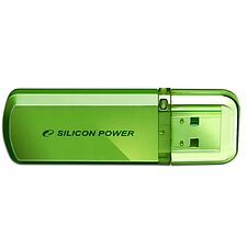 USB Flash-накопитель Silicon-Power Helios 101 64GB Green (SP064GBUF2101V1N)