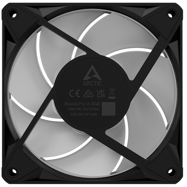 Вентилятор для корпуса Arctic BioniX P12 A-RGB 3 Pack (ACFAN00337A)