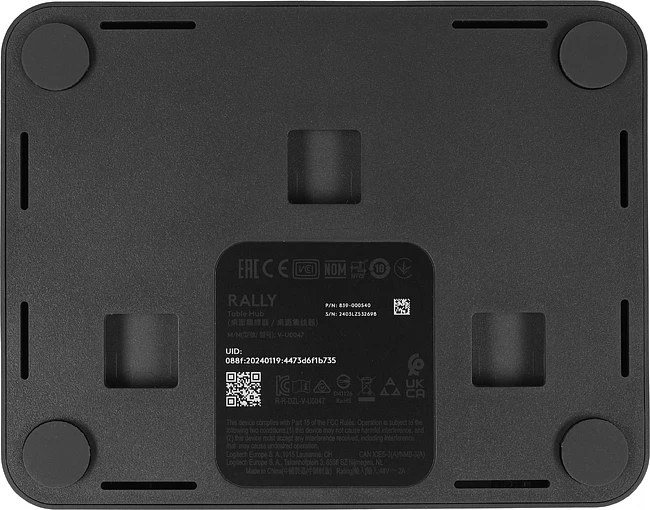 Веб-камера Logitech Conference Cam Rally черный (960-001242)