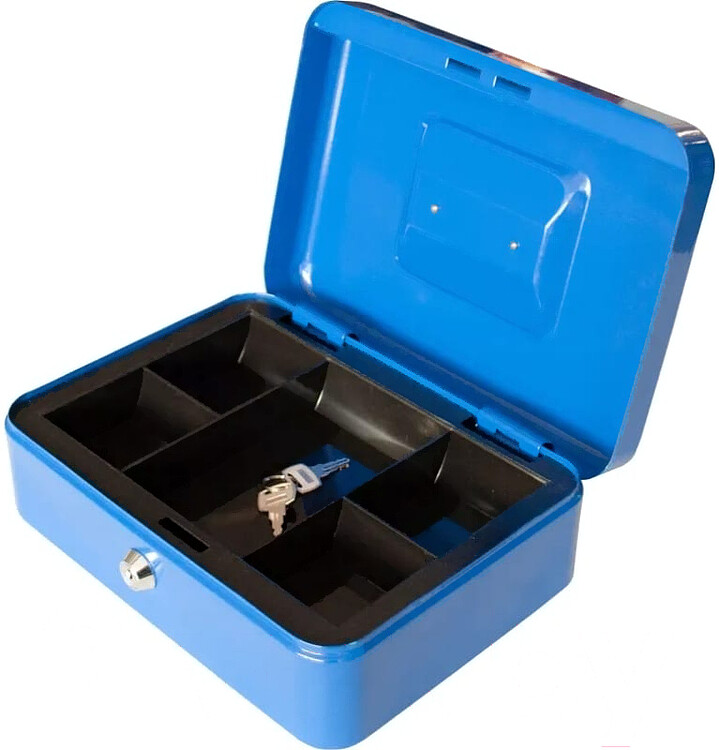 Ящик для денег Silwerhof 90x250x180 синий