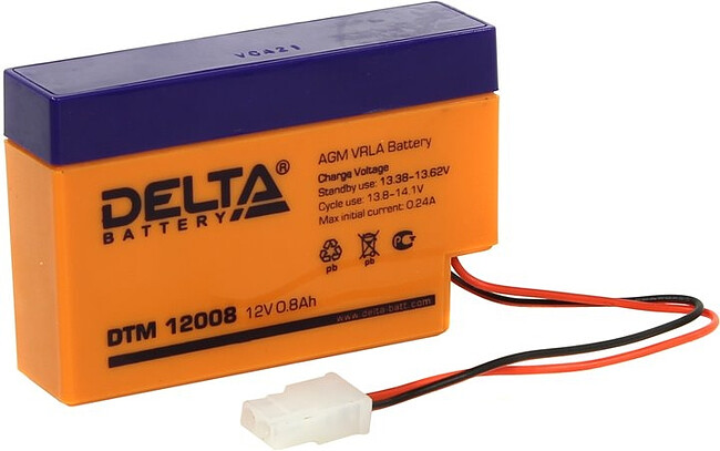 Аккумулятор для ИБП Delta DTM 12008