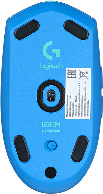 Мышь Logitech G304 Lightspeed синий (910-006018)