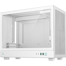 Корпус DeepCool CH160 Plus WH miniITX без БП белый (R-CH160-WHNGM0-G)