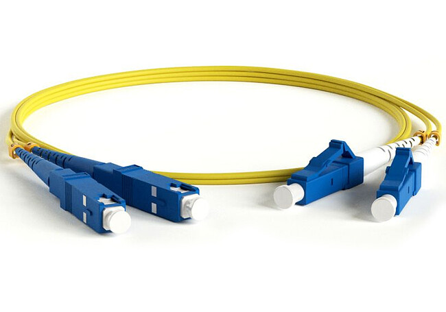 Патч-корд Hyperline FC-D2-9-LC/UR-SC/UR-H-2M-LSZH-YL