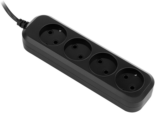 Удлинитель Sunwind SW-PE41-B черный