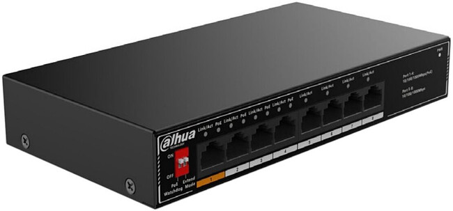 Коммутатор Dahua DH-SG1008LP Коммутатор Dahua DH-SG1008LP