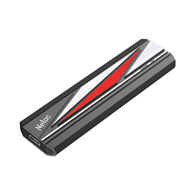 Внешний накопитель Netac ZX20L 256GB черный (NT01ZX20L-256G-32BK)