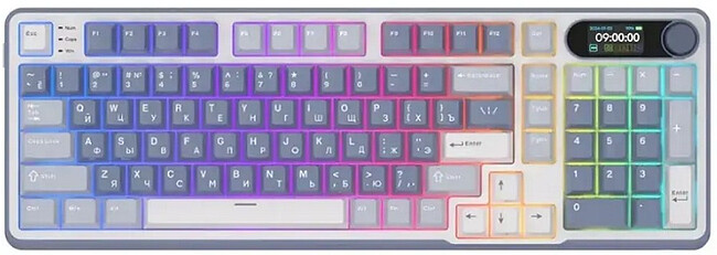 Клавиатура Royal Kludge RK-S98 Cream switch/Ocean Blue