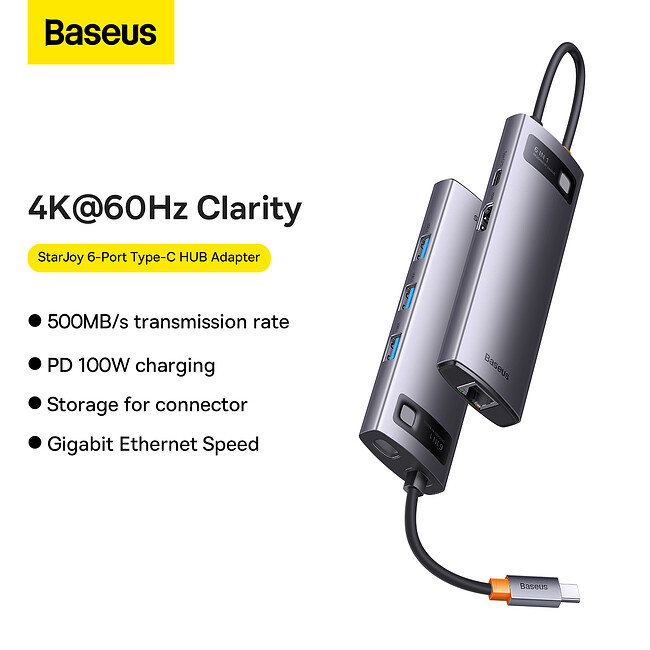 Док-станция Baseus StarJoy (WKWG080013)