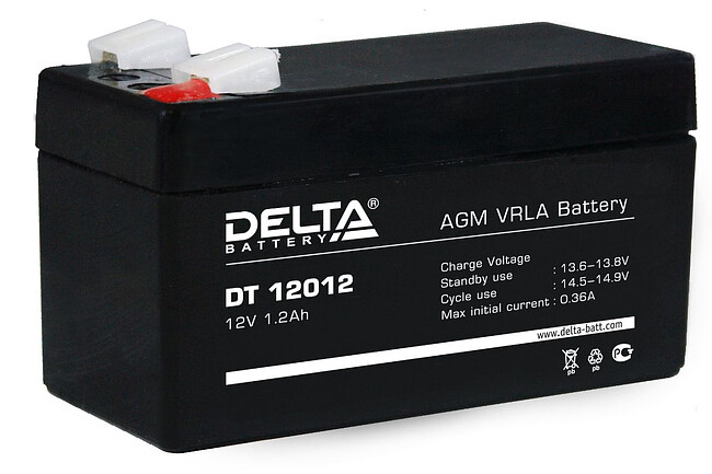 Аккумулятор для ИБП Delta DT 12012 Аккумулятор для ИБП Delta DT 12012