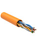 Кабель витая пара ITK LC1-C604-127 305м оранжевый