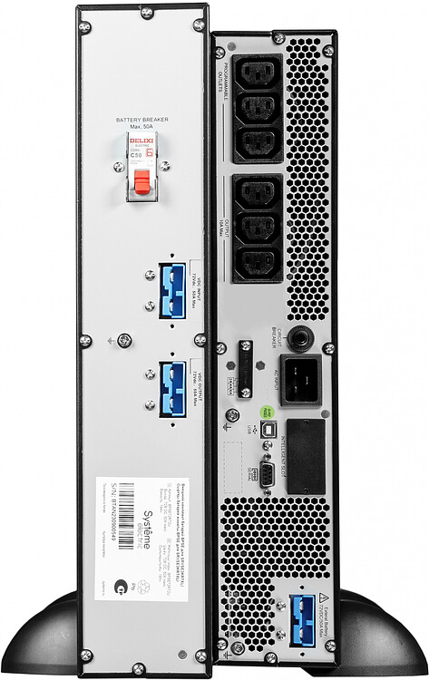 Источник бесперебойного питания Systeme Electric Smart-Save Online SRV 2000ВА (SRVSE2KRTXLI)