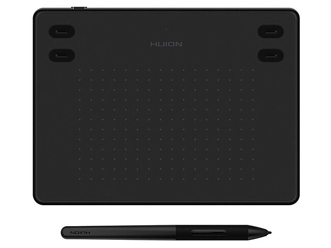 Графический планшет Huion RTE-100 Black
