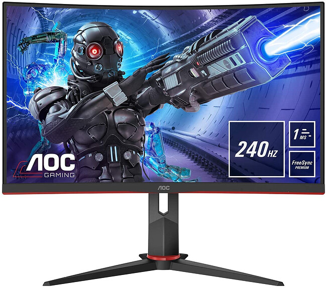 Монитор AOC C32G2ZE/BK