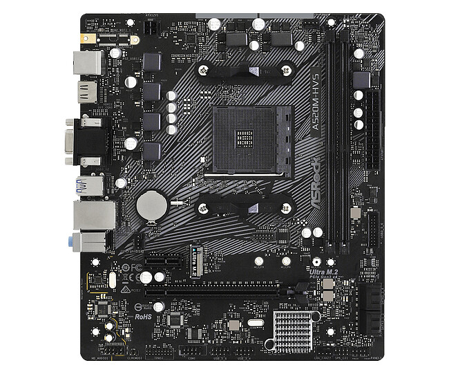 Материнская плата ASRock A520M-HVS DDR4