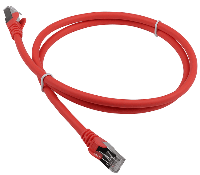 Патч-корд Lanmaster LAN-PC45/S6A-1.0-OR оранжевый