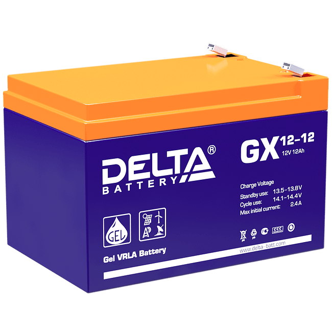 Аккумулятор для ИБП Delta GX 12-12